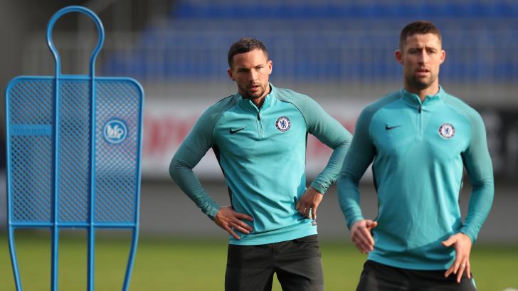Danny Drinkwater and Gary Cahill 